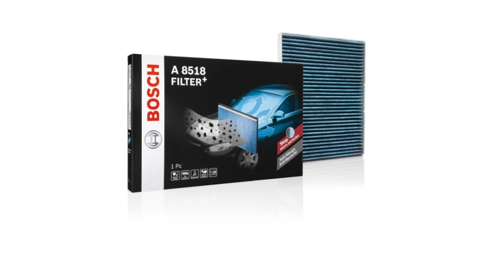Bosch offer broad range of cabin filters for electric vehicles
