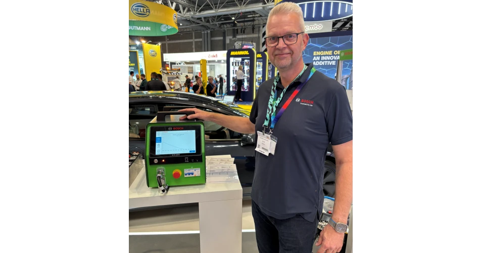 Bosch shows ground breaking EV battery diagnostic tools