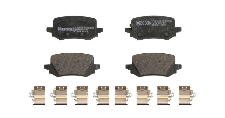 Bosch range of Brake Pads for HEV & EV applications