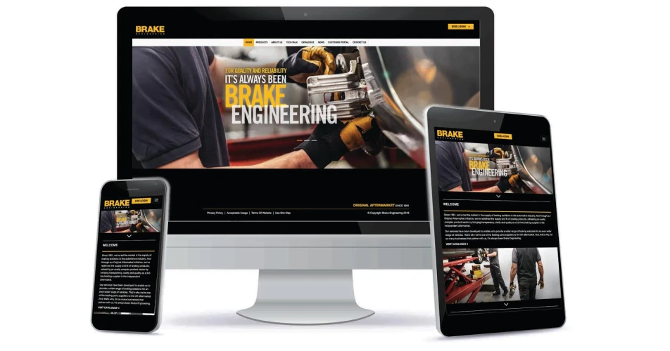 Brake Engineering launches brand new website