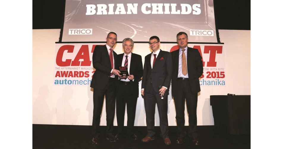 Brian Childs receives lifetime achievement award 