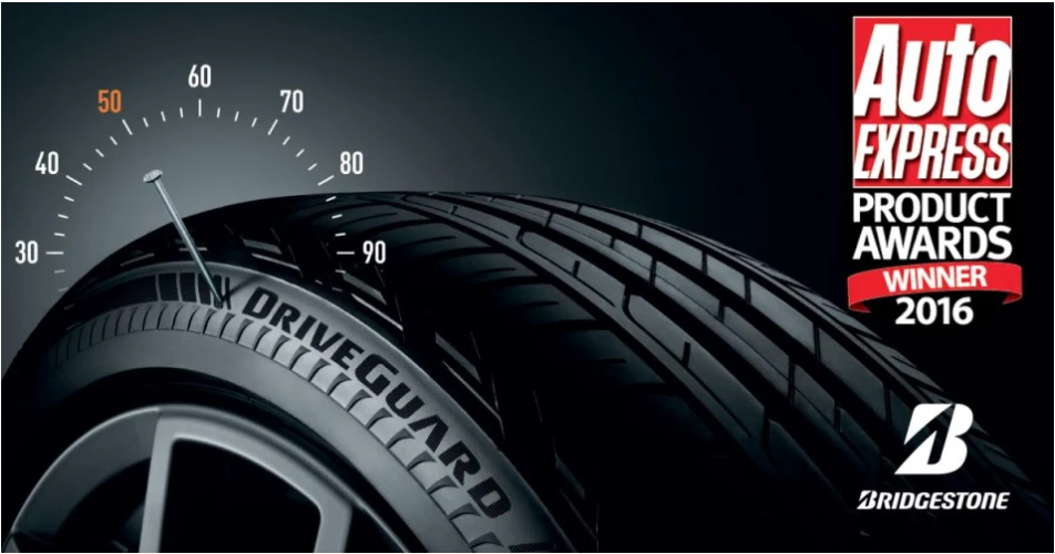 Bridgestone DriveGuard wins prestigious award