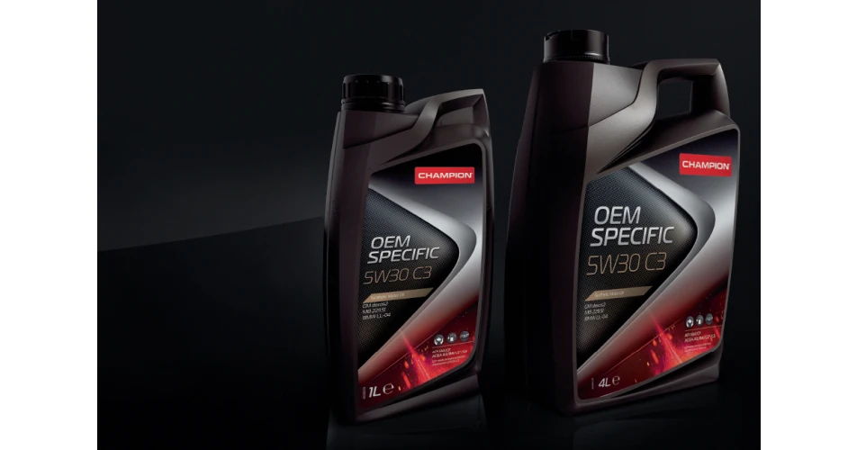 CHAMPION lubricants enters the Irish market