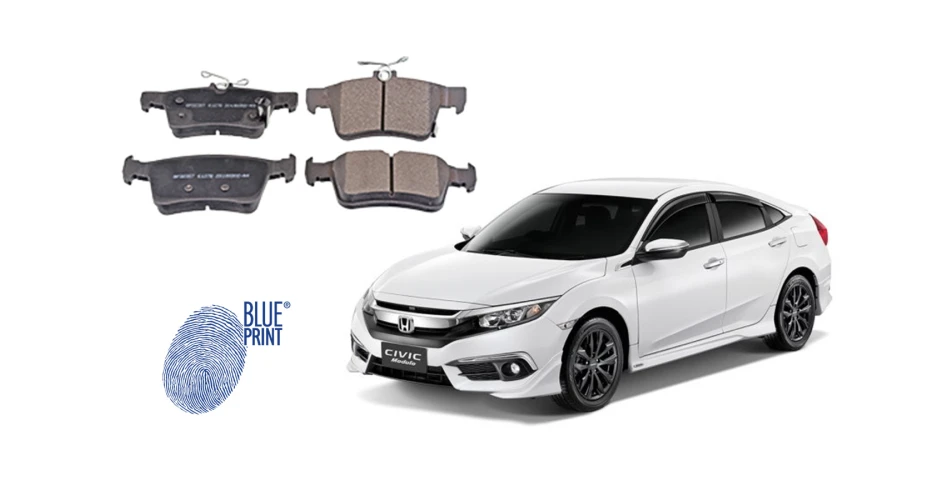 Blue Print offer solution to Honda Civic rear brake issue