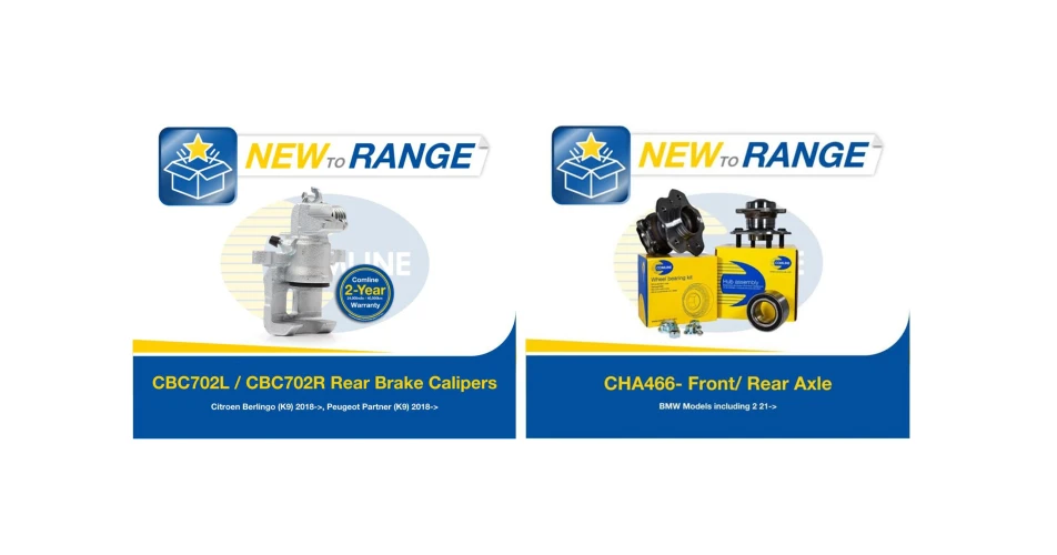 Comline makes important braking and wheel baring additions