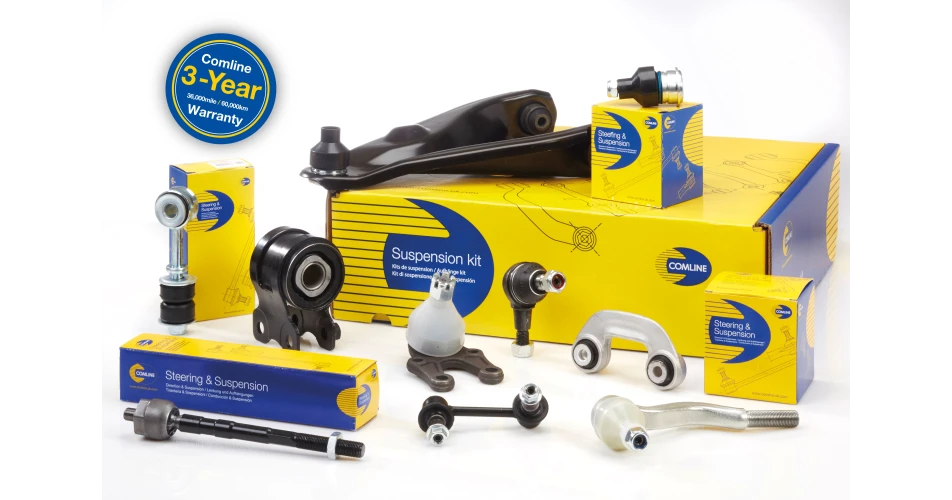 Comline Ireland adds 500 new references to Steering and Suspension line