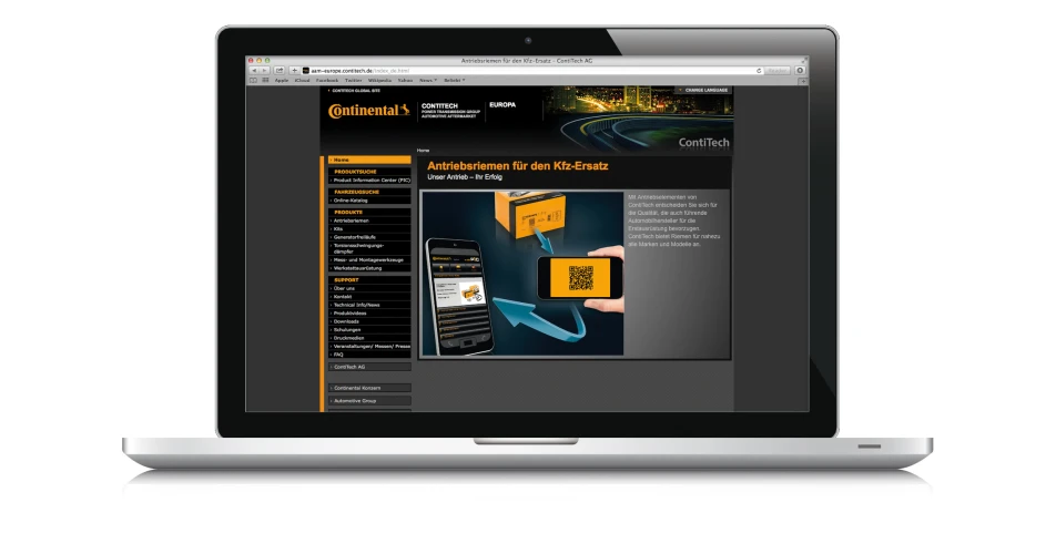 ContiTech revamps belt drive components website