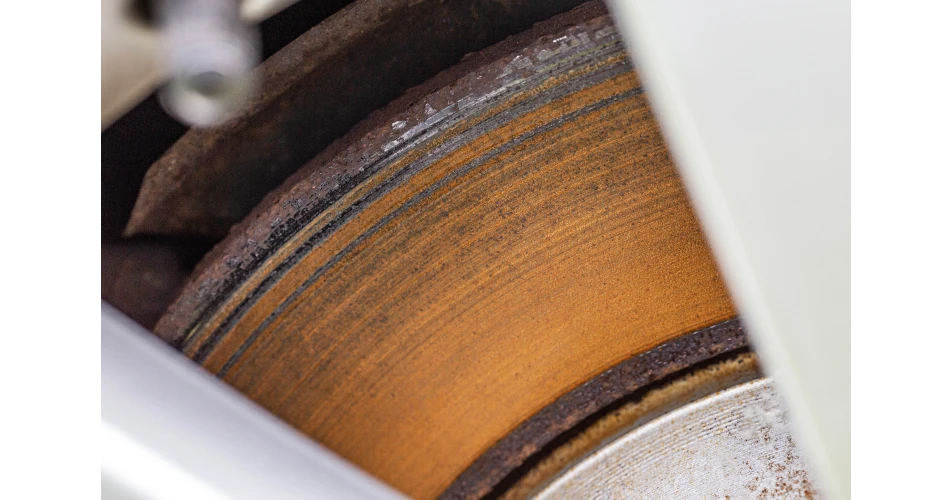 How corrosion affects braking