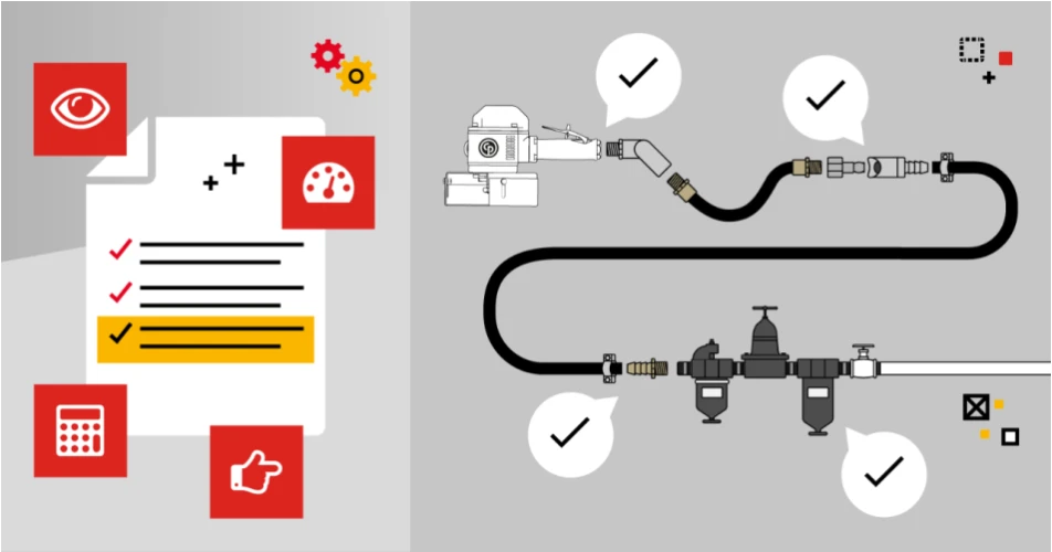 Air Line set up advice from Chicago Pneumatic