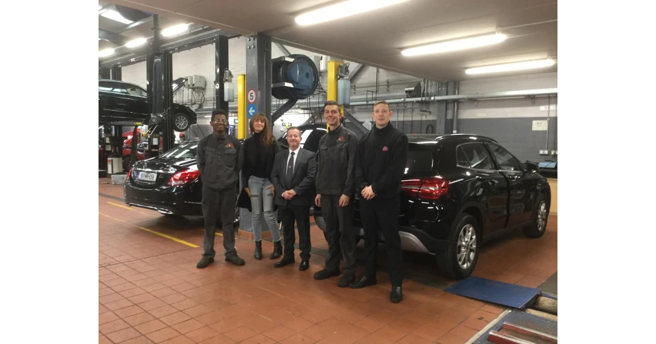 French automotive students enjoy Erasmus+ experience at Dublin workshops