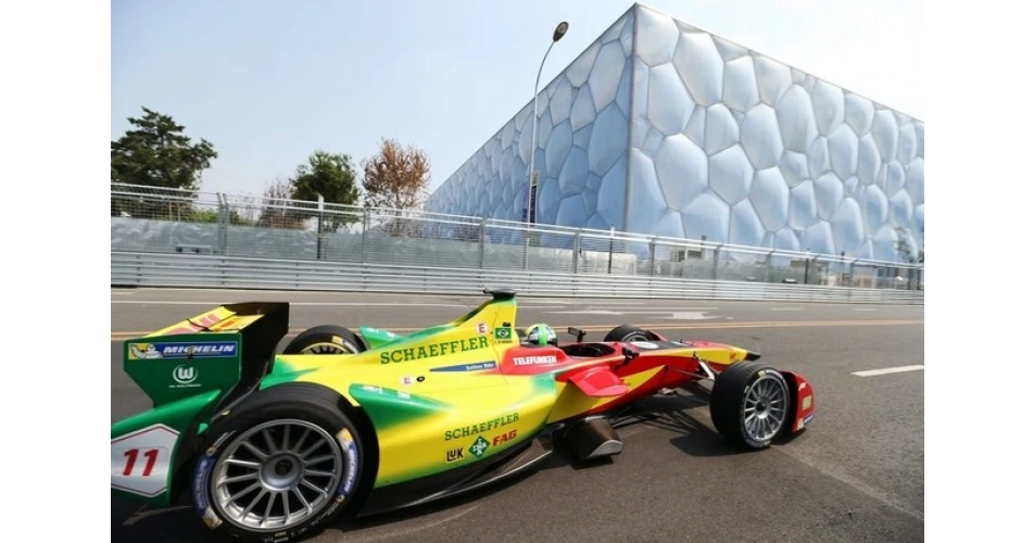 Schaeffler supports inaugural Formula E victory