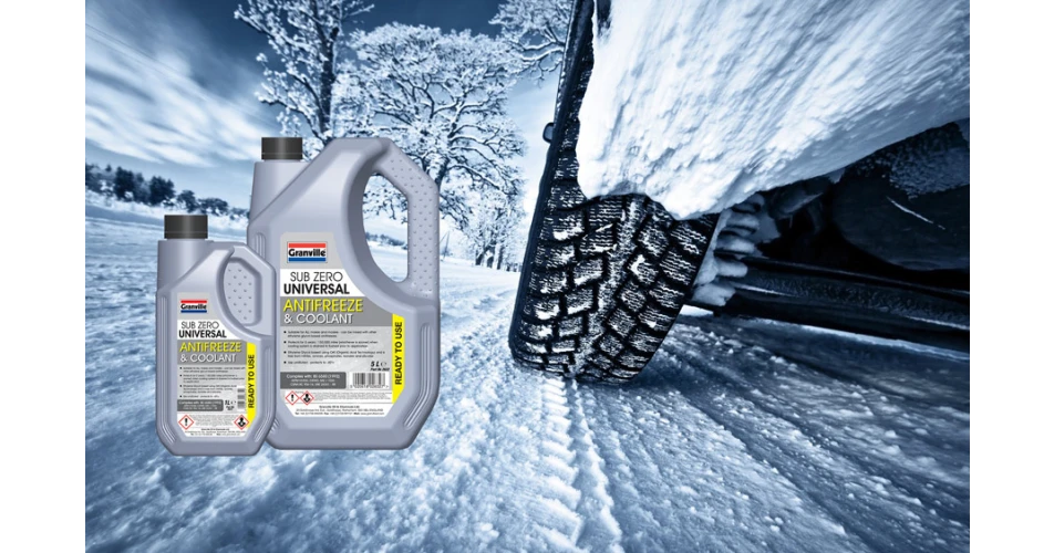 Granville offers winter anti-freeze and coolant performance and flexibility 