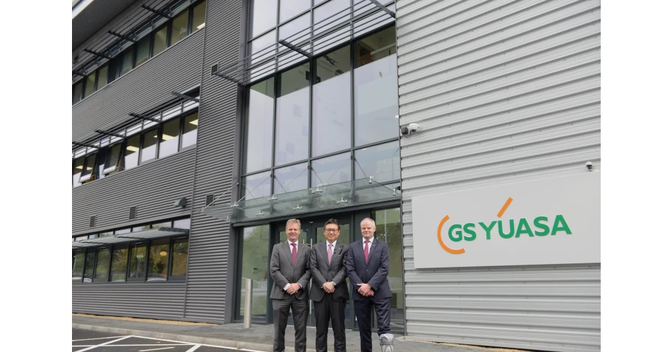 GS Yuasa officially opens state-of-the-art battery facility at Ignition Park, Swindon