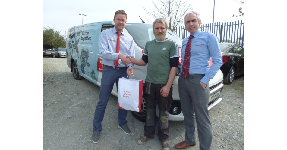Waterford garage delighted with Toyota TradePro bonus