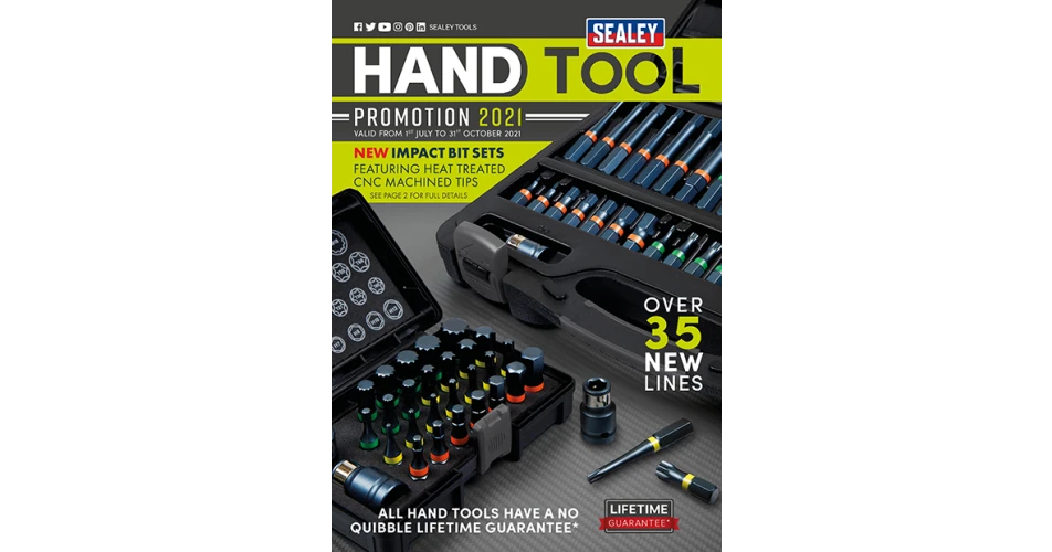 Sealey launches 2021 Hand Tool Promotion