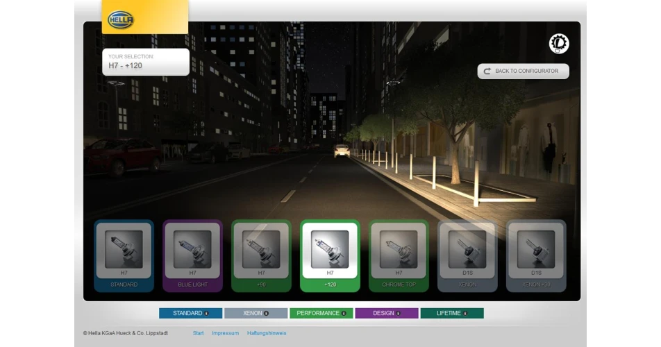 New online bulb ID tool from HELLA