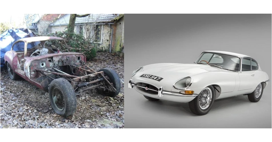 From birds nest to beauty &ndash; the ultimate E-Type restoration