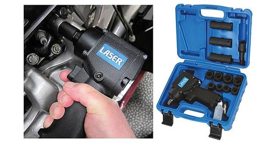 New Mini Air Impact Wrench Set from Laser 