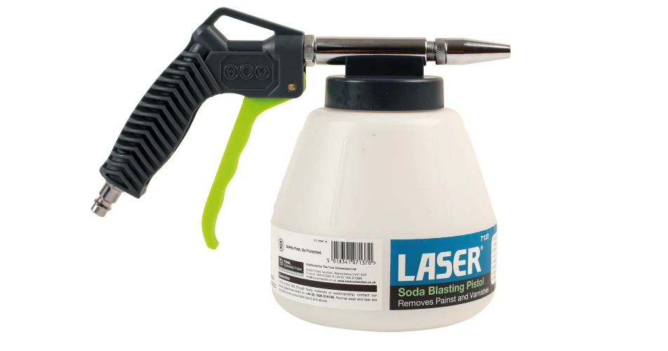 Laser offers eco-friendly soda blast cleaning