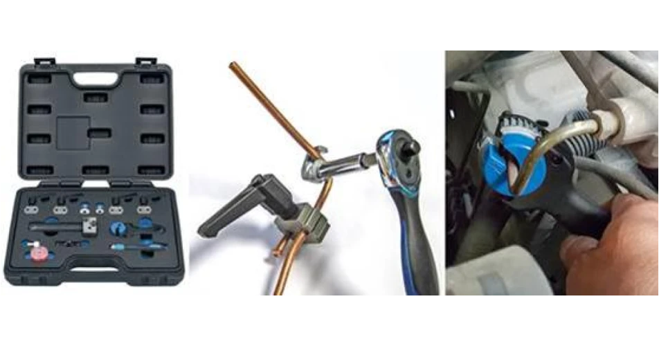 Comprehensive brake-pipe flaring kit from Laser Tools