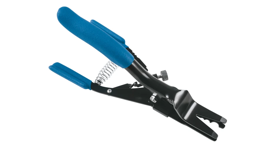 Laser adds handy hose removal pliers 