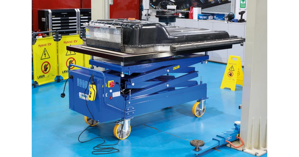 Electro-Hydraulic Table Lifts from Laser Tools