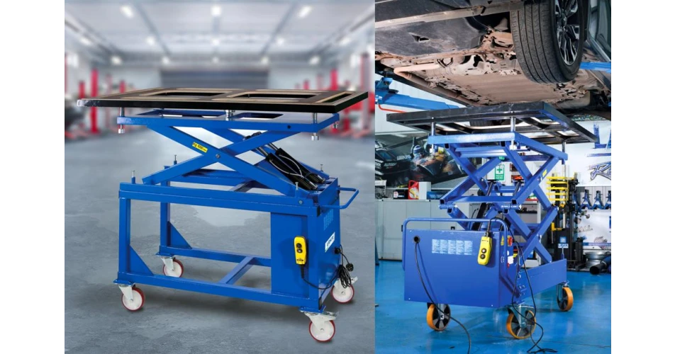 Electro-Hydraulic Table Lifts from Laser Tools
