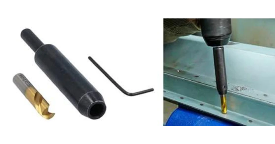 Spot weld removal kit from Laser