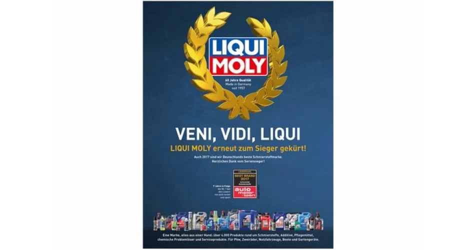 LIQUI MOLY takes best oil brand award for 7th year