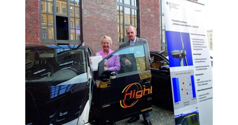 German industries developing new generation of batteries