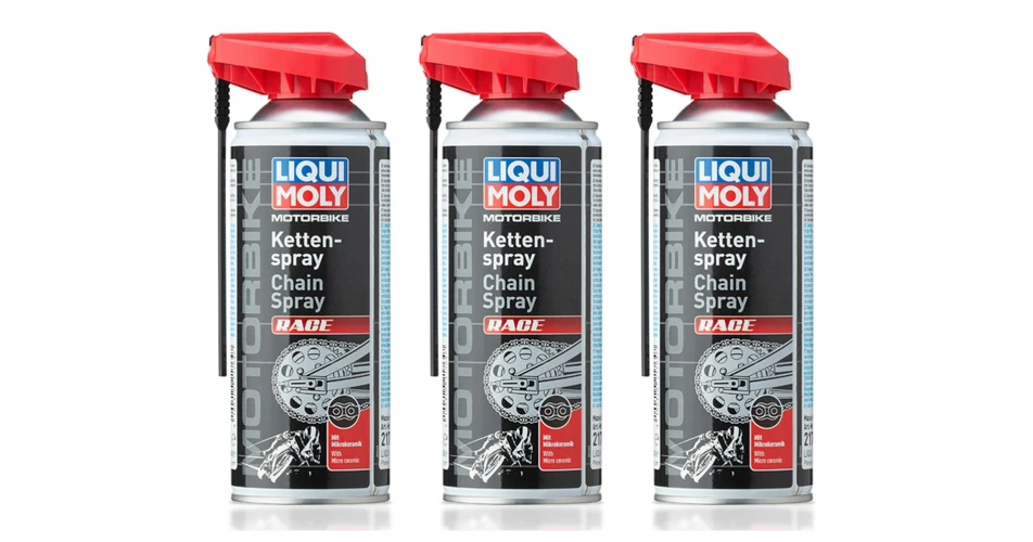 LIQUI MOLY shows new Motorbike Chain Spray Race at EICMA 2023