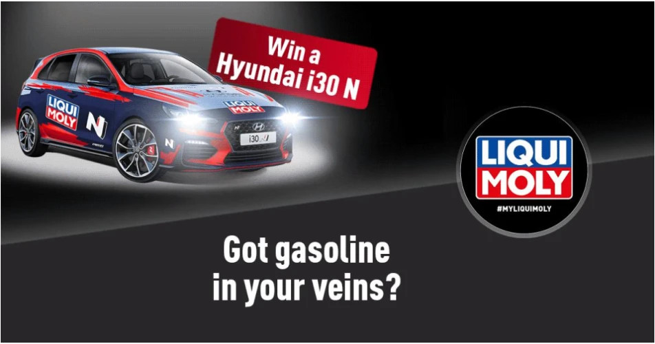 LIQUI MOLY competition to win Hyundai i30 N