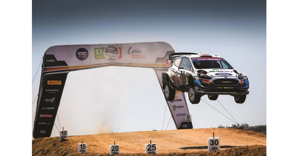 NGK-sponsored M-Sport Ford WRC team lands Mexico podium 