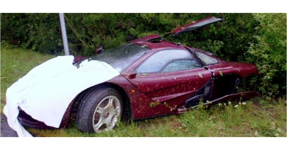 910,000 payout on Mr. Bean's McLaren