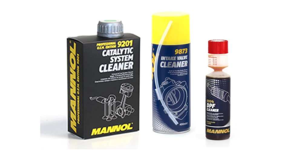 Improve and maintain engine performance with Mannol cleaners and additives