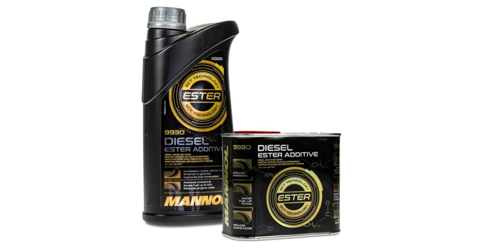 Smoother running engines with MANNOL Diesel Ester Additive