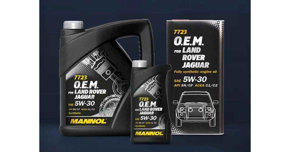 MANNOL adds specialist Jaguar Land Rover oil 