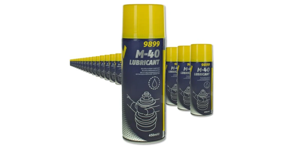 Mannol M-40 the only universal lubricant spray professionals ever need