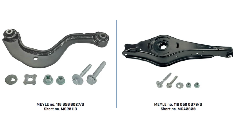 Precision and time saving from MEYLE control arm kits