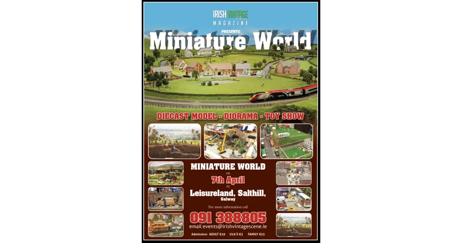 Galway to host Miniature World of Wonder