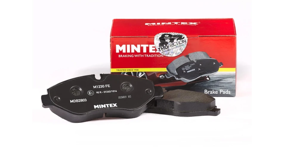 New to range Mercedes Benz and Opel pads from Mintex