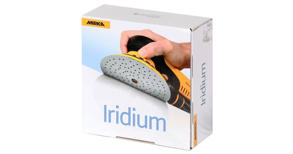 Mirka Iridium cuts to the finish faster