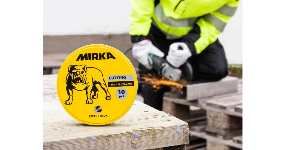 Mirka launches cutting and grinding range