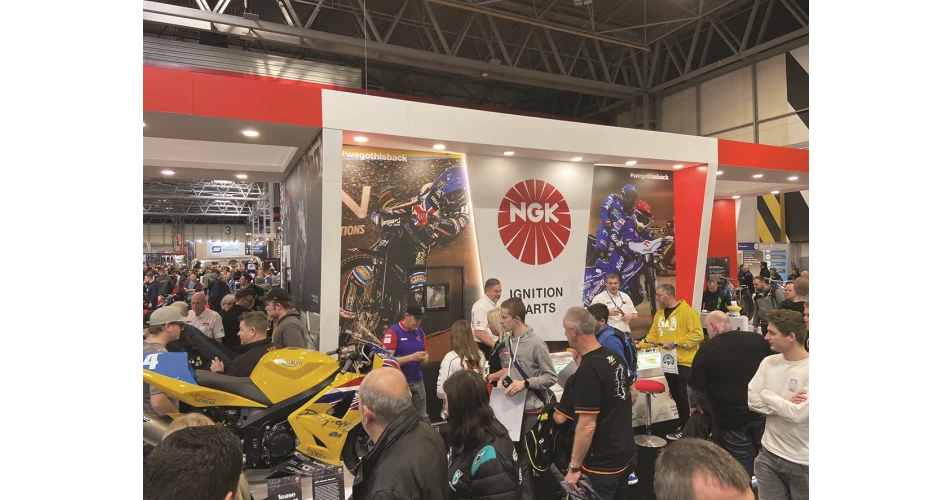 NGK hosts racing stars at Motorcycle Live