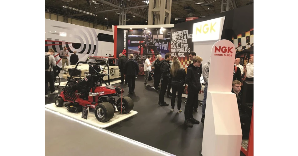 NGK draws the crowds at the Autosport International show
