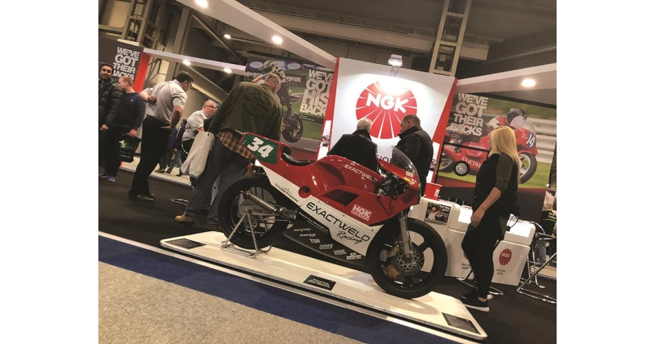 NGK raises funds for charity at successful Motorcycle Live show