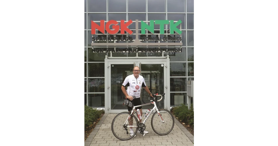 NGK Sales Manager completes marathon New Zealand charity cycle