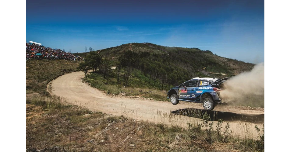 NGK-equipped M-Sport WRC team on the pace in Portugal