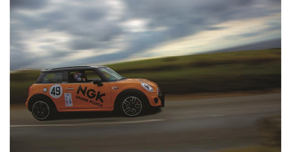 NGK sponsored MINI impresses on first Cornish Hillclimb 