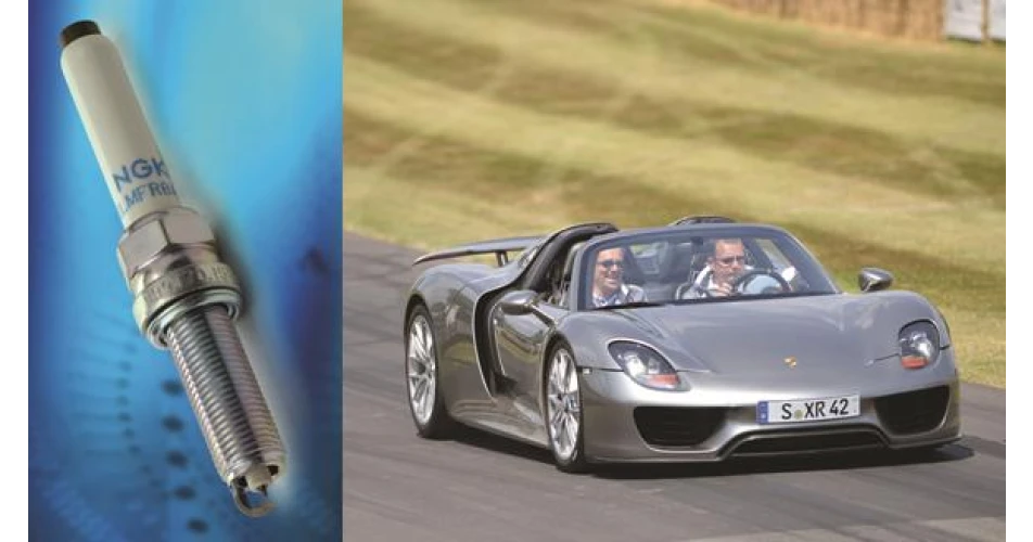 Porsche power ignited by NGK plugs 